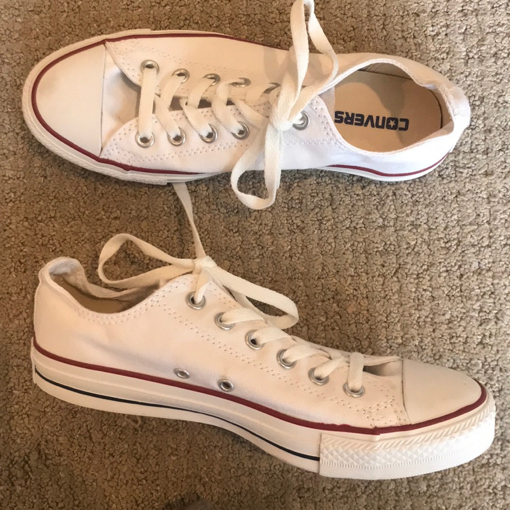 Converse white All Stars women’s 8 1/2
